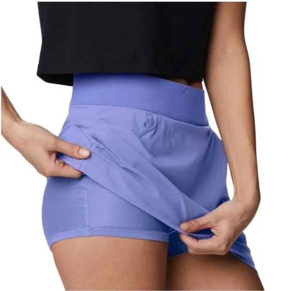 Columbia Lavender Marina Bay Stretch Waist Mini Skort Size XXL - Picture 3 of 10